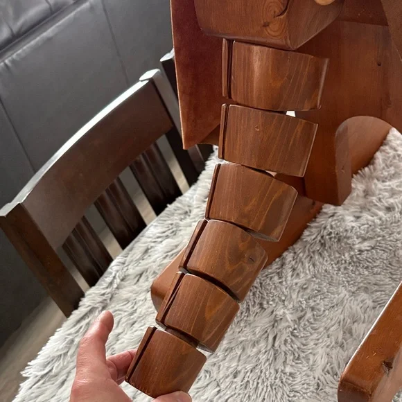 Wooden Elephant Rocking Toy - Picture 13 of 15